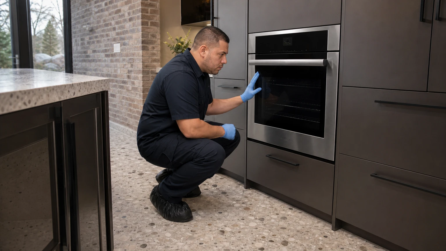 Built-in wall oven diagnostic visit in Alpine